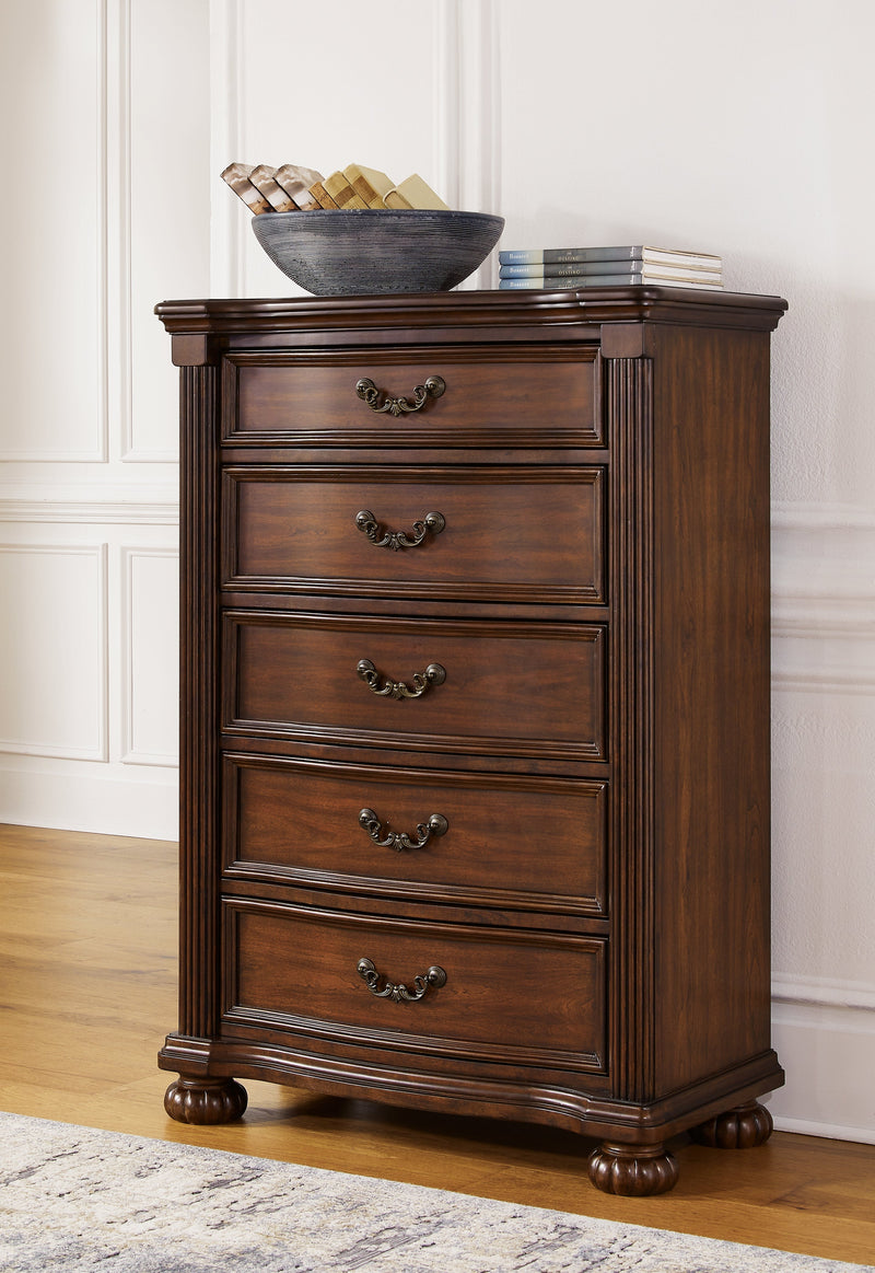 Lavinton Brown Chest of Drawers - B764-46
