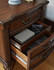 Lavinton Brown Nightstand - B764-93
