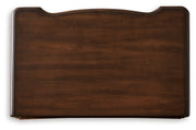 Lavinton King Poster Bed with 2 Nightstands in Brown from Ashley - Lara Furniture
