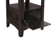 Lavon 5-piece Oval Counter Height Dining Set Espresso - 102888-S5