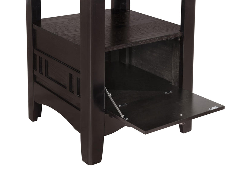 Lavon 5-piece Oval Counter Height Extension Dining Set Espresso - 102888-S5