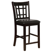 Lavon 5-piece Oval Counter Height Extension Dining Set Espresso - 102888-S5