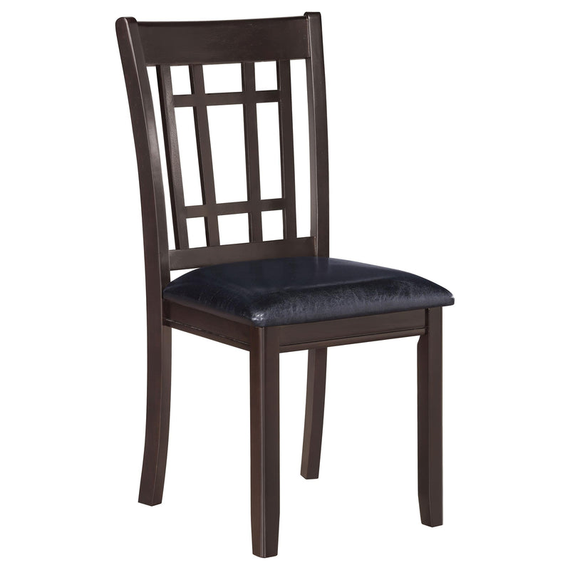 Lavon 5-piece Oval Extension Leaf Dining Set Espresso - 102671-S5