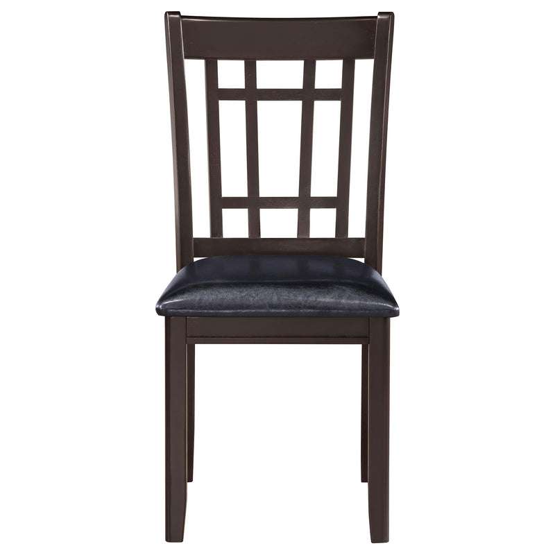 Lavon 5-piece Oval Extension Leaf Dining Set Espresso - 102671-S5