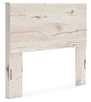Lawroy Full Panel Headboard, Dresser, Mirror, Chest and Nightstand in Light Natural - PKG020535