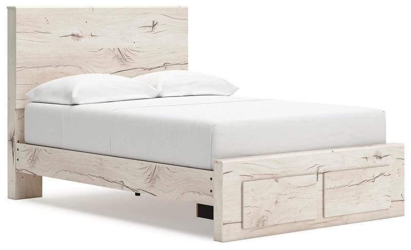 Lawroy Light Natural Full Storage Bed, Dresser and Nightstand - B2310B50