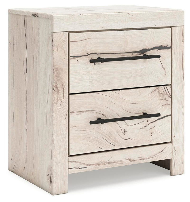 Lawroy Light Natural Full Storage Bed, Dresser and Nightstand - B2310B50