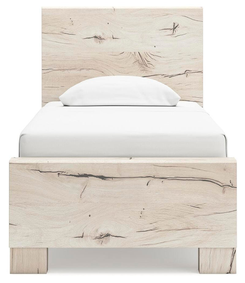 Lawroy Light Natural Twin Panel Bed - B2310B15