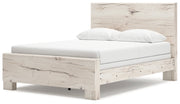 Lawroy Queen Panel Bed with Dresser and 2 Nightstands in Light Natural from Ashley - Lara Furniture