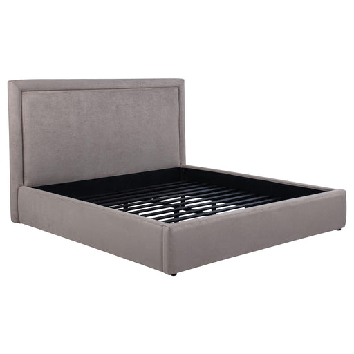 Lawson 54-inch Upholstered Eastern King Platform Bed Mushroom - 315835MKE