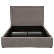 Lawson 54-inch Upholstered Queen Platform Bed Mushroom - 315835MQ