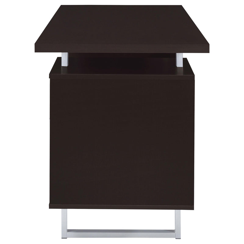 Lawtey 60-inch 2-drawer Office Computer Desk Cappuccino - 801521