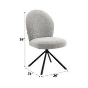 Lawton Side Chair w/Swivel (Set-2) - DN03766