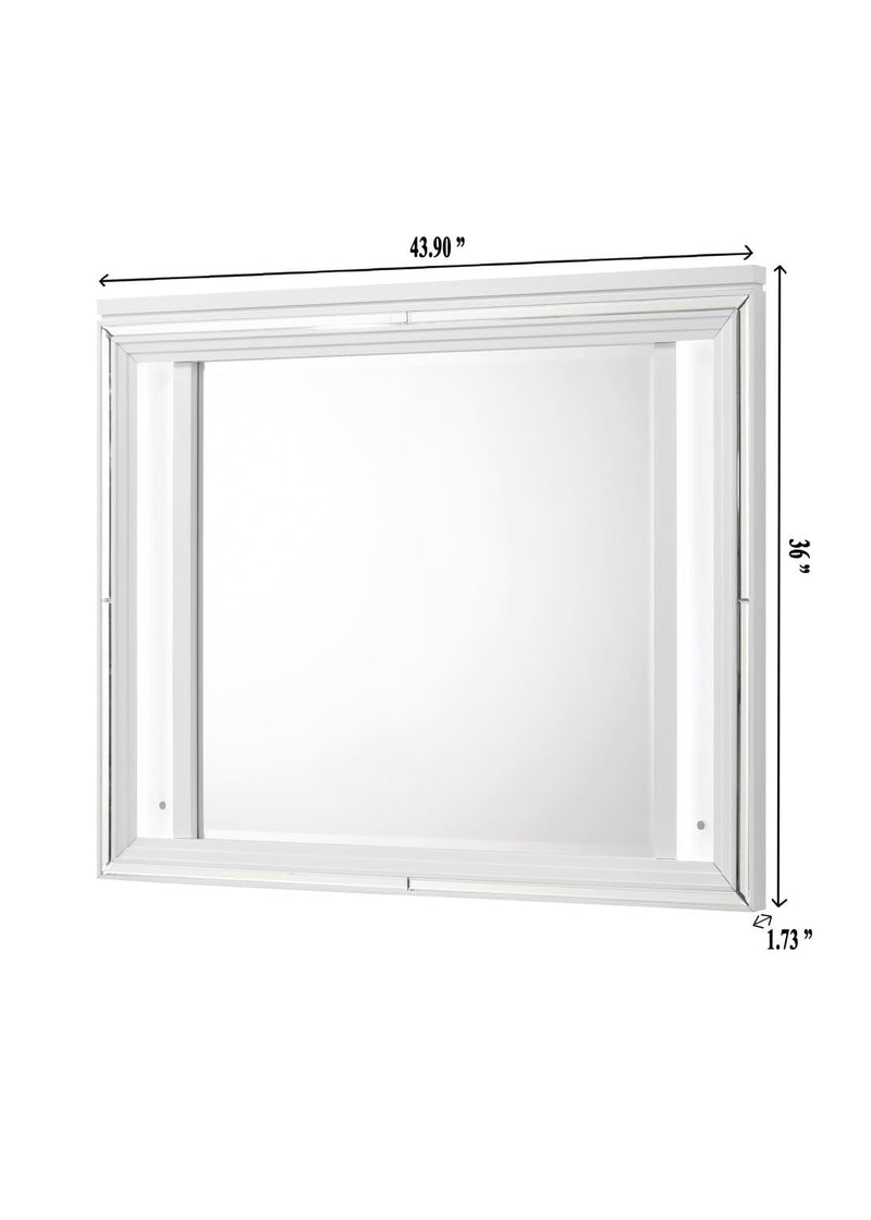 Lazare - White Mirror - B201-M