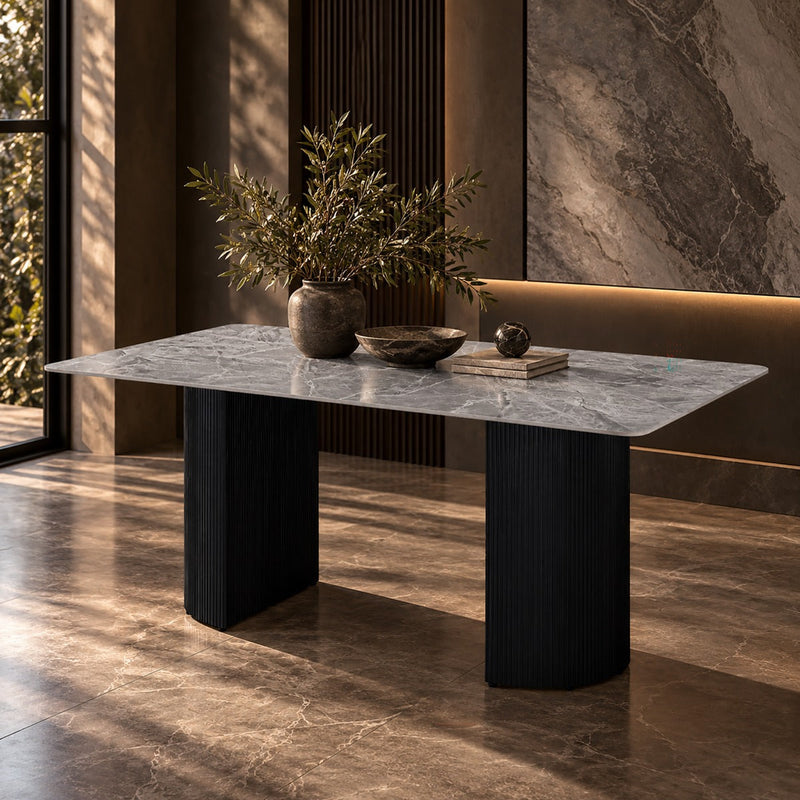 Leander Dining Table w/Ceramic Top - DN05545