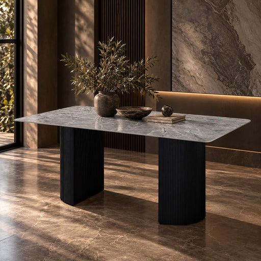 Leander Dining Table w/Ceramic Top - DN05545