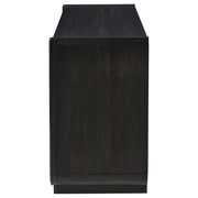 Leandro 2-drawer Entryway Sofa Console Table Burnished Black - 704639