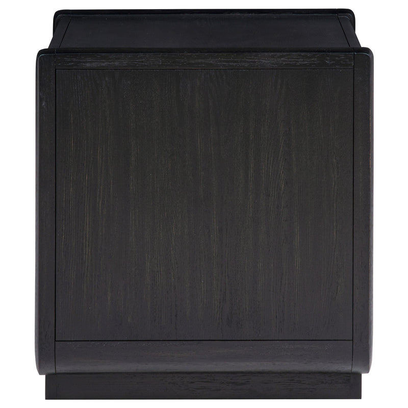 Leandro 3-piece Wood Coffee and End Table Set Burnished Black - 704638-S3