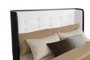 Leandro 4-piece California King Bedroom Set Burnished Black - 222491KW-S4