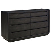 Leandro 4-piece Eastern King Bedroom Set Burnished Black - 222491KE-S4