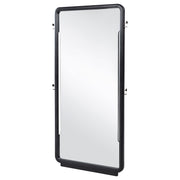 Leandro 76-inch Full Length Floor Mirror Burnished Black - 222498
