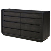 Leandro 8-drawer Bedroom Dresser Cabinet Burnished Black - 222493