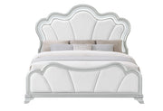 Aria Silver King Bed With Led - ARIA-SILVER-KB W/LED