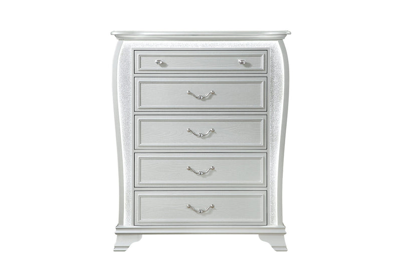 Aria Silver Chest With Led - ARIA-SILVER-CH W/LED