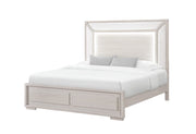 Clara Beige Full Bed With Led - CLARA-BEIGE-FB W/LED
