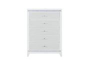 Alina White Chest With Led - ALINA-WHITE-CH W/ LED-N