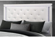 Alina White Full Bed Group With Led - ALINA-WHITE-FBG W/LED-N