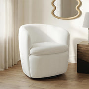 Leemont Snow Swivel Accent Chair - A3000828