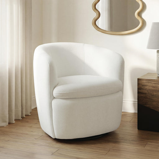 Leemont Snow Swivel Accent Chair - A3000828