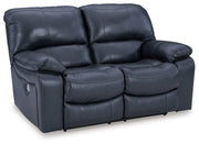 Leesworth Ocean Power Reclining Loveseat - U4380974