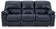 Leesworth Ocean Power Reclining Sofa - U4380987