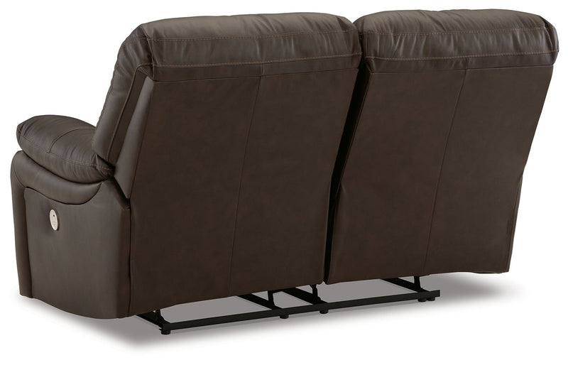 Leesworth Power Reclining Loveseat - Lara FurniturePower Reclining Loveseat