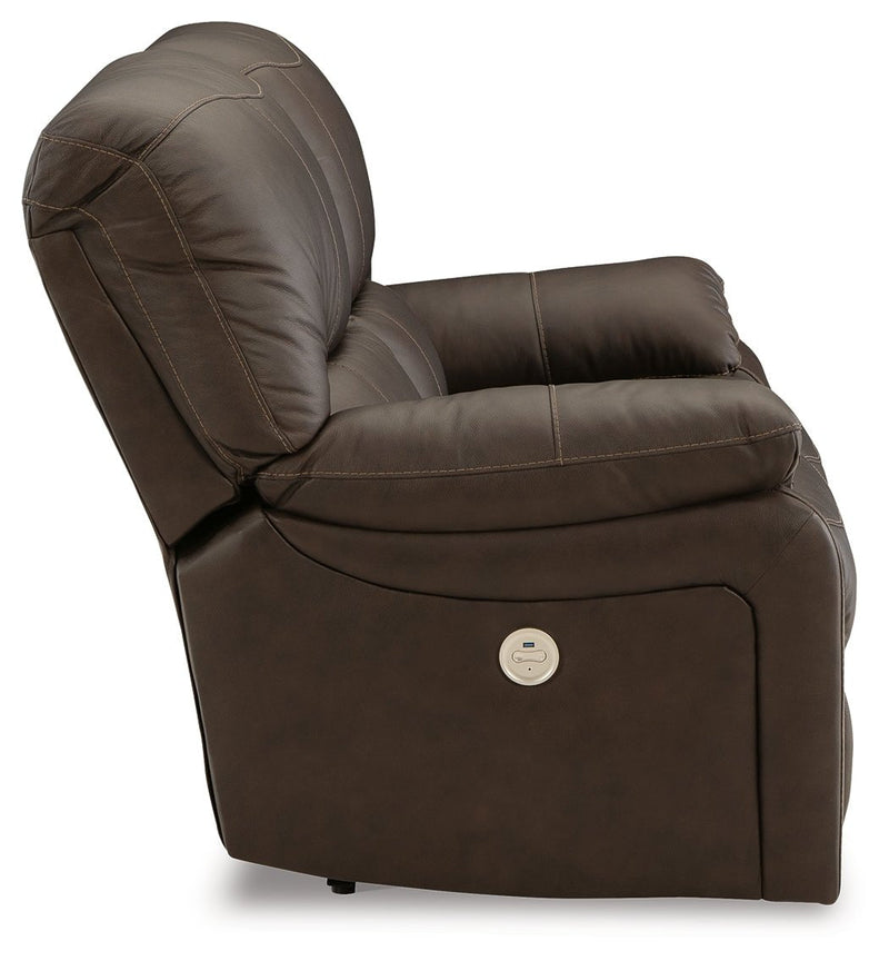Leesworth Power Reclining Loveseat - Lara FurniturePower Reclining Loveseat