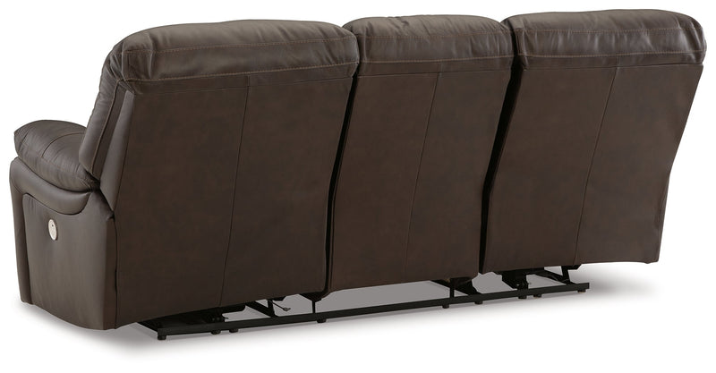 Leesworth Power Reclining Sofa - Lara FurniturePower Reclining Sofa