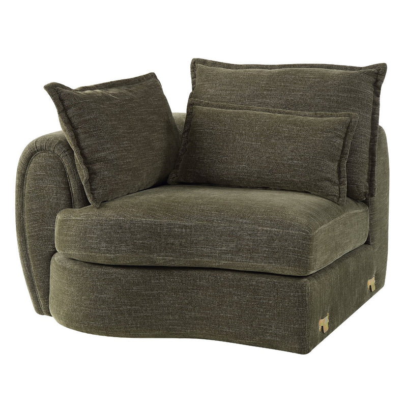 Leighton Modular - Left Facing Arm Chair w/3 Pillows - LV07690