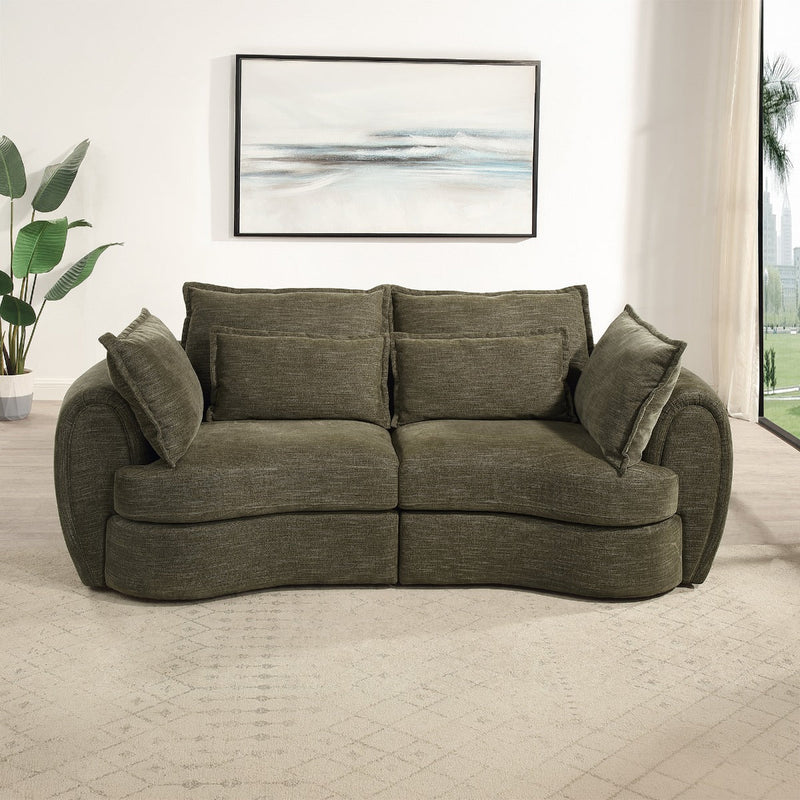 Leighton Modular - Left Facing Arm Chair w/3 Pillows - LV07690