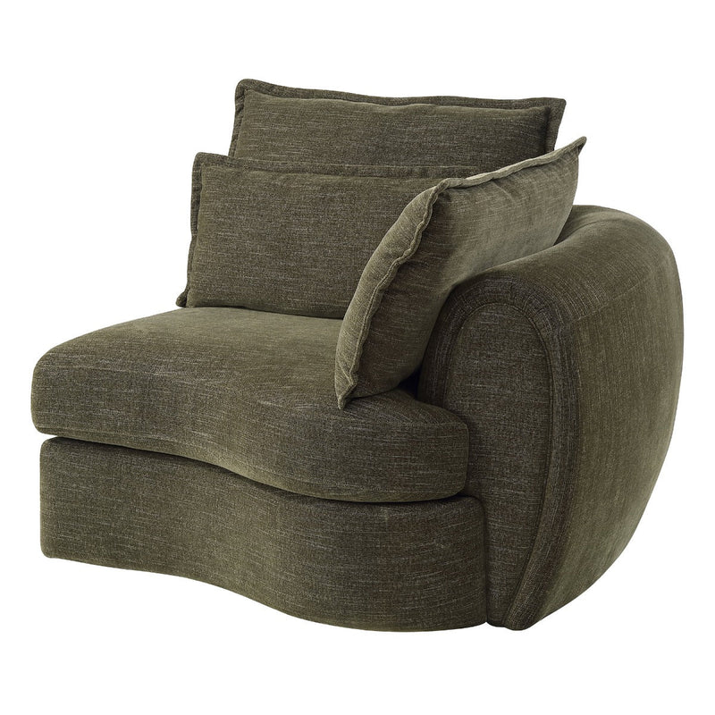 Leighton Modular - Right Facing Arm Chair w/3 Pillows - LV07693