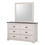 Leighton Two Tone Dresser - Lara FurnitureDresser
