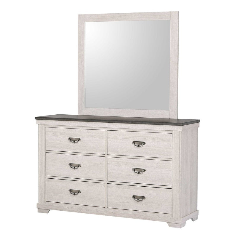 Leighton Two Tone Dresser - Lara FurnitureDresser