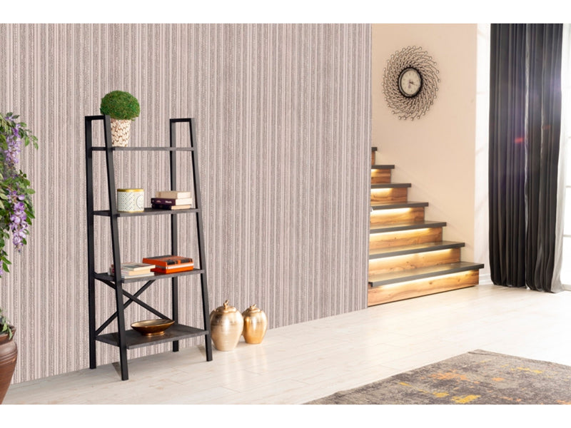 Leon Bookcase in White - 711-LEO-BC-WHITE
