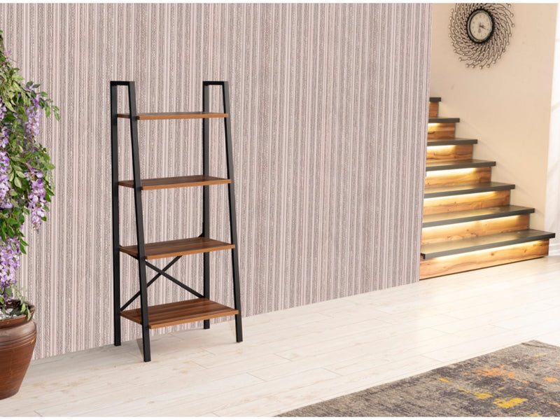 Leon Bookcase in White - 711-LEO-BC-WHITE