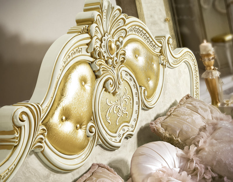 Leonardo Bed Queen - Lara FurnitureQueen Bed