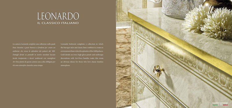 Leonardo Bedroom, Camelgroup Italy Set - Lara FurnitureBedroom Set