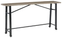 Lesterton Long Counter Table - Gate FurnitureCounter Height Table