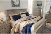 Lettner Light Gray Chest of Drawers - Lara FurnitureChest