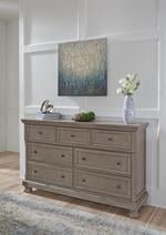 Lettner Light Gray Dresser - Lara FurnitureDresser